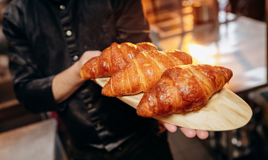 Boulangerie Croissants frais