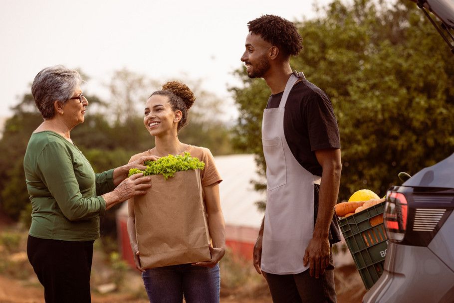 Vente directe producteur Vente directe de légumes chez un couple de producteurs